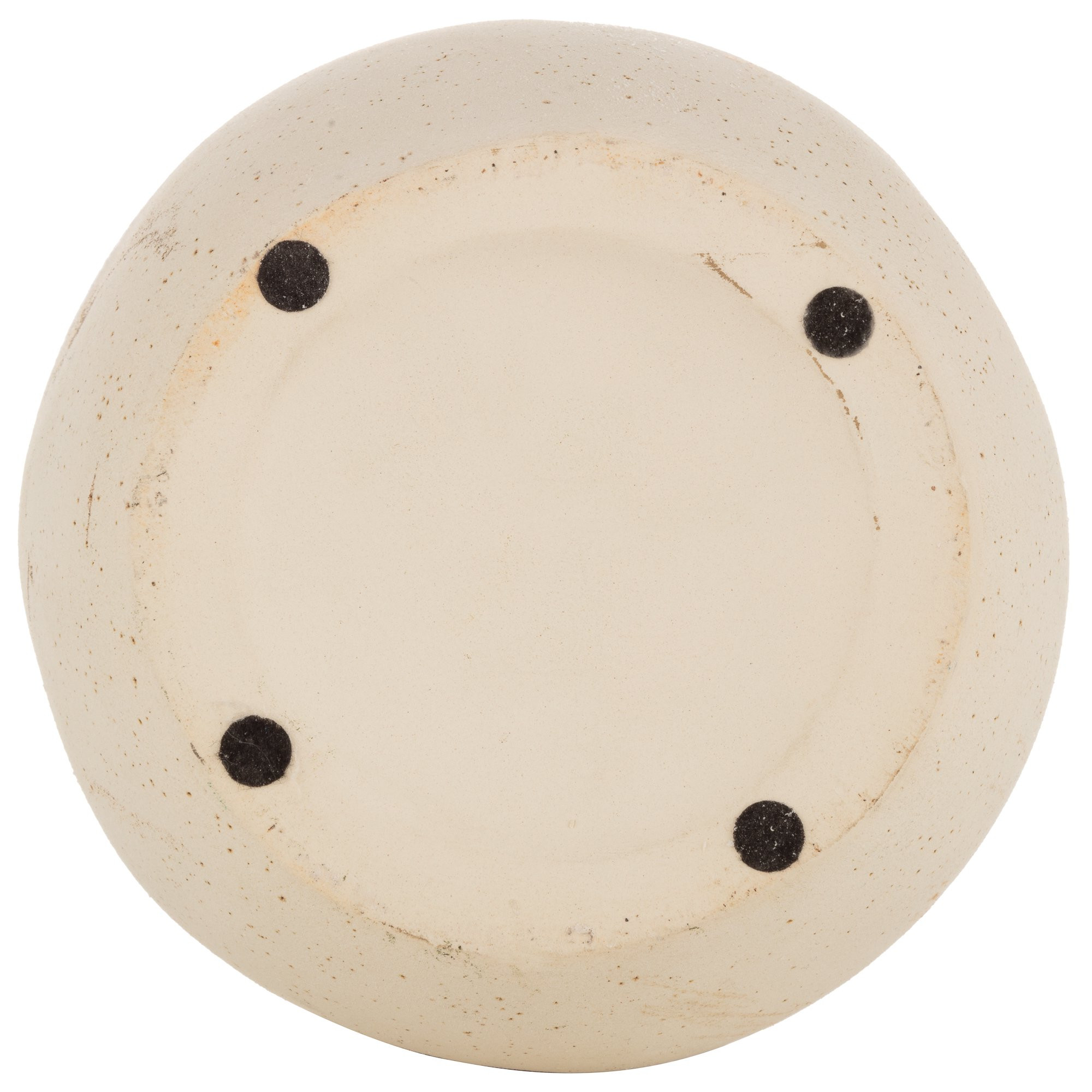 Blue and Cream Farmhouse Ceramic Decorative Table Vase, 10"x6" | Walmart (US)