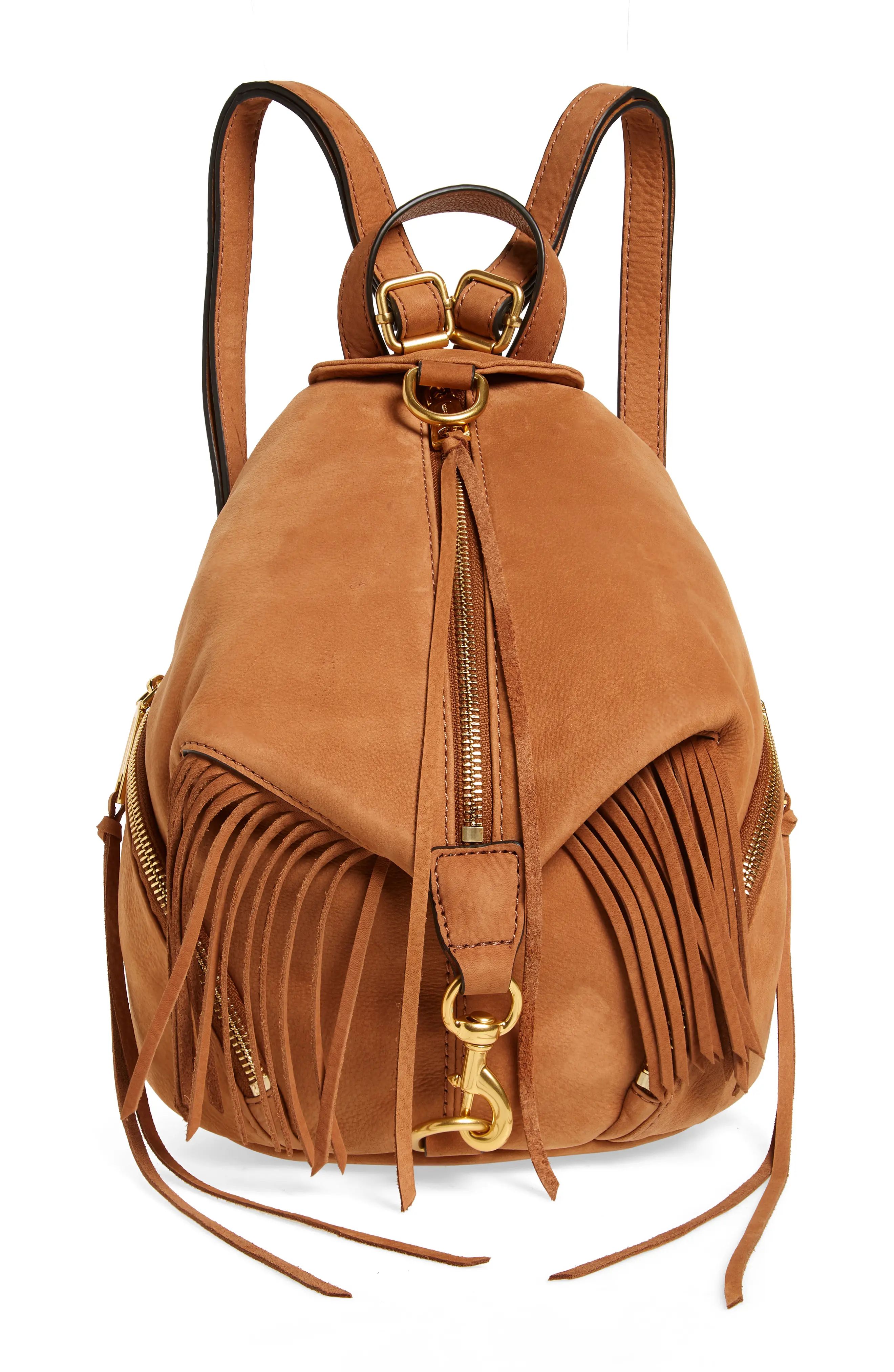 Rebecca Minkoff Julian Fringe Leather Backpack | Nordstrom