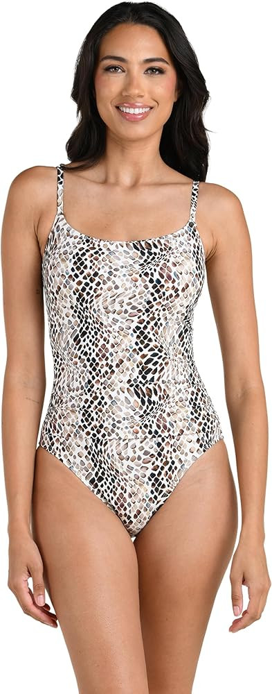 La Blanca Womens One Piece Swimsuit Lingerie Tummy Control Bathing Suit | Amazon (US)