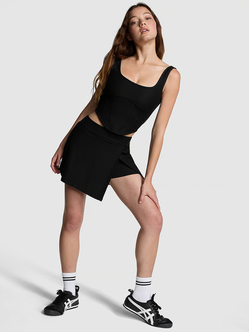 Piqué Tennis Skort | Victoria's Secret (US / CA )