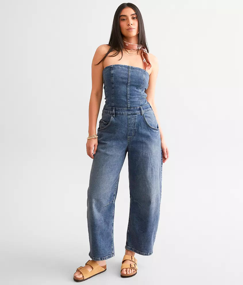 We The People Je Suis Pret Denim Barrel Jumpsuit | Buckle
