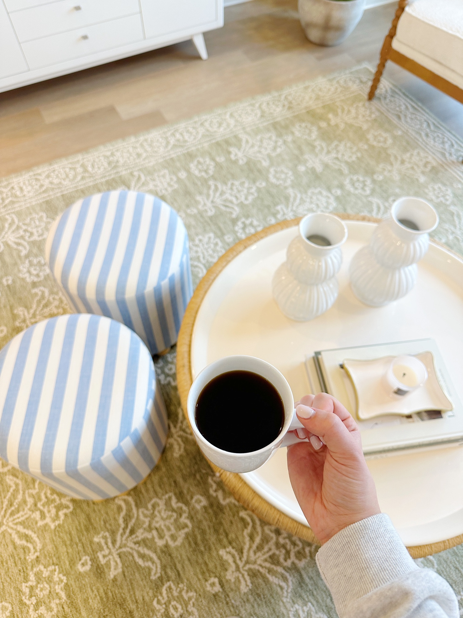 Love my new poufs from Amazon! They really pull together the room and add a fun touch of blue!



#LTKSeasonal #LTKHome #LTKU
