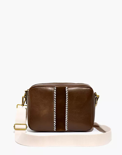 The Large Transport Camera Bag: Suede Inset Edition | Madewell