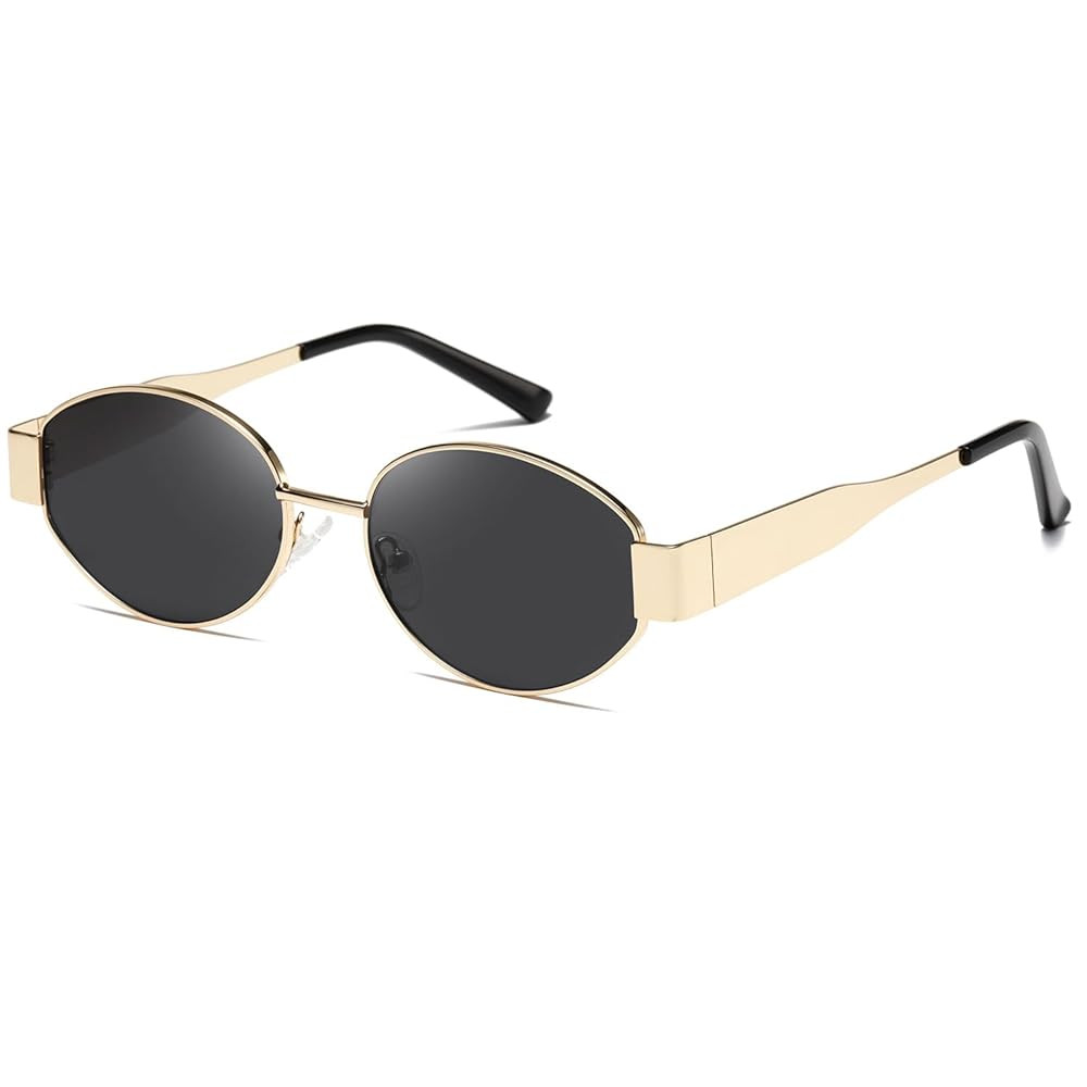 kimorn Retro Oval Sunglasses for Women Men Trendy Sun Glasses Classic Shades UV400 Protection K16... | Amazon (US)