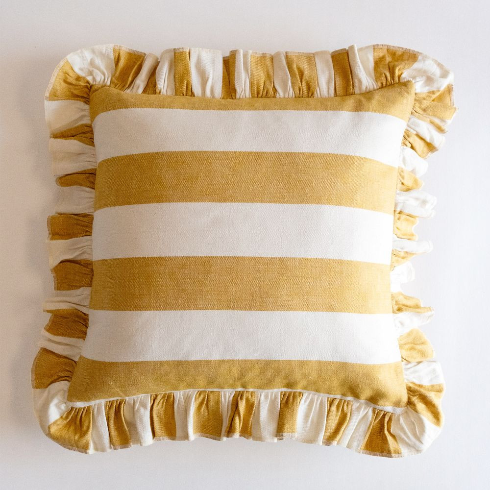 Cabana Stripe Pillow Cover | GreenRow