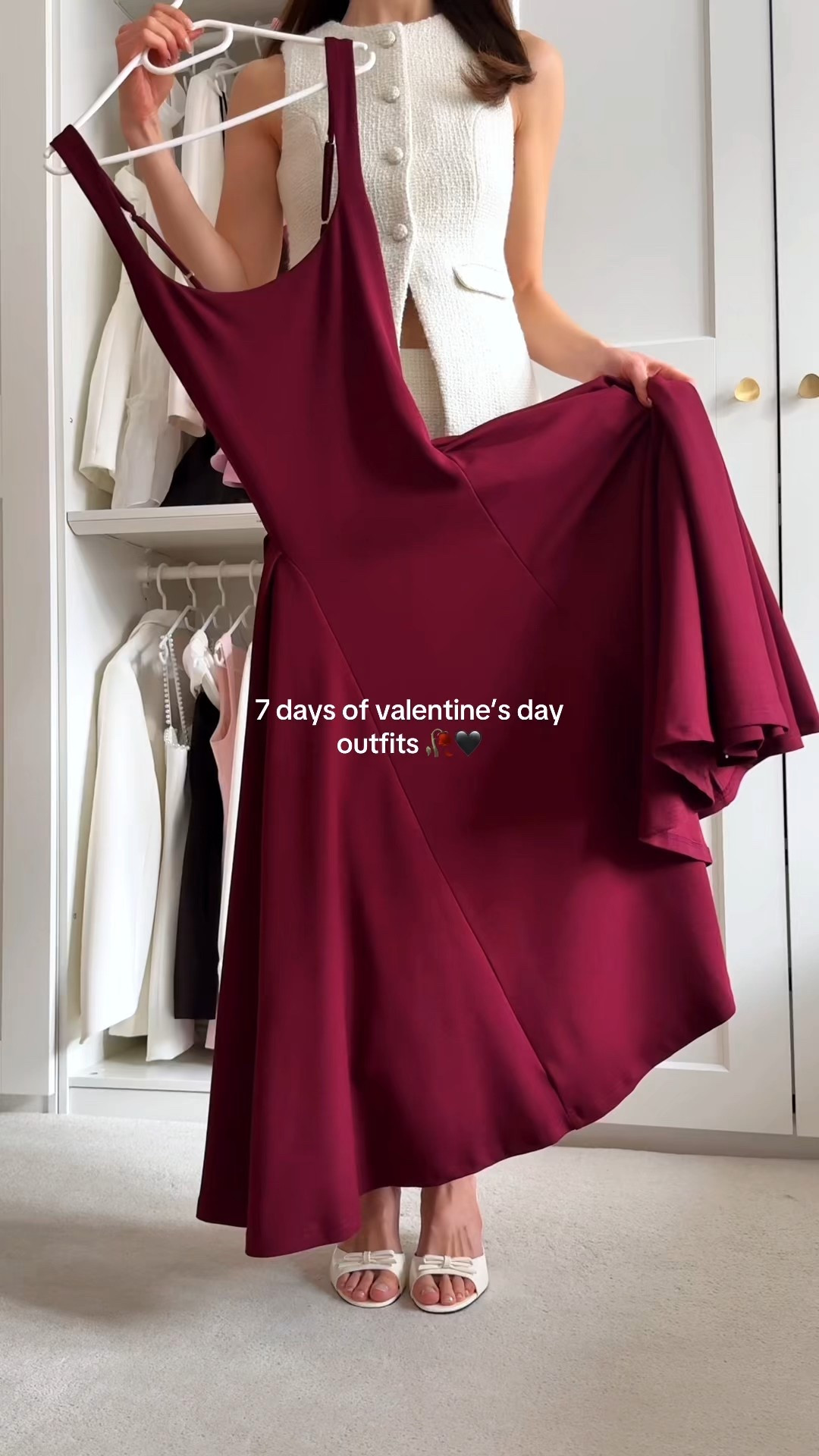 Day 3 - the perfect date night dress 🥹🥀 send this to someone who needs this 🫶🏼

This classy and feminine burgundy midi dress would be perfect for a romantic date, special occasions, brunch with the girls, spring / summer wedding guest, formal events, birthday…✨

#fashionreels #valentinesday #reddress #outfitinspiration #formaldress

#LTKgrwm #LTKootd #LTKValentine
