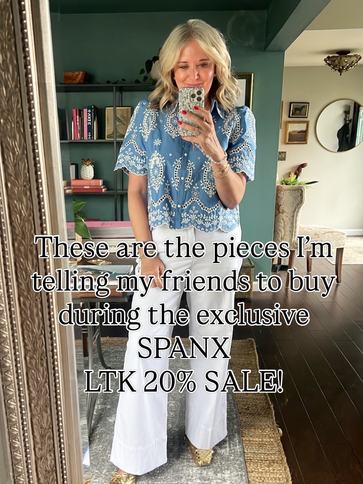 It’s that time….the @shop.ltk EXCLUSIVE  SPANX sale!! 20% off SITE-WIDE! Comment SHOP for links!! Make sure to COPY THE CODE in the LTK app! 

These are my top picks from the @spanx sale!  I love the SUPERSmooth twill pants and AirEssentials will always be a winner!! You can’t go wrong with either of those!! 

Happy Shopping! 
Spanx, spanx sale, over 50, over 40

#LTKSpringSale #LTKOver40 #LTKSaleAlert