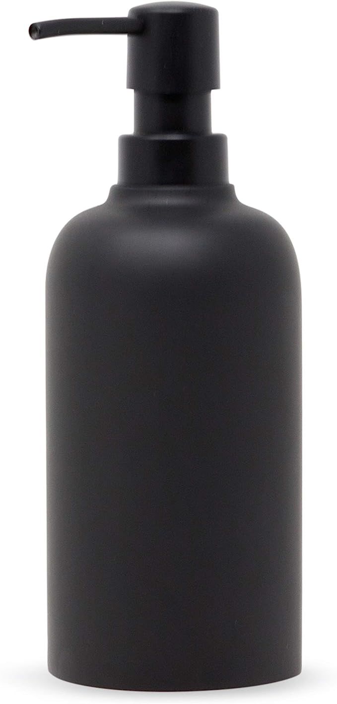 Yew Design Matte Black Soap Dispenser for Bathroom (15oz) Hand Soap Dispenser | Amazon (US)