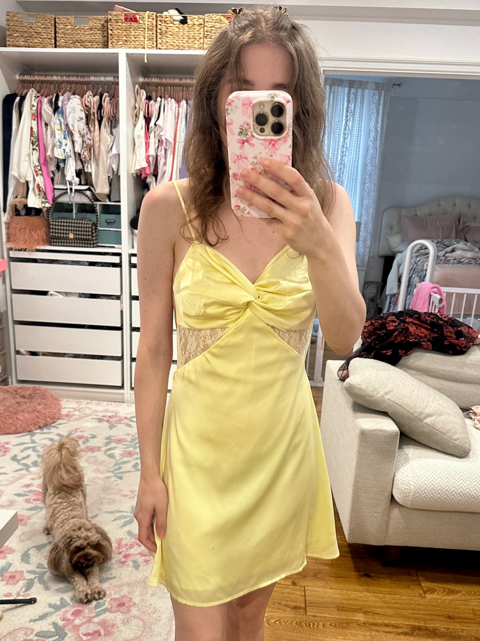 Peppermayo yellow slip dress - dress for Sabrina Carpenter short and sweet tour - good for petites

#LTKfindsunder100 #LTKparties #LTKstyletip