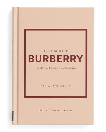 Little Book Of Burberry Book | TJ Maxx