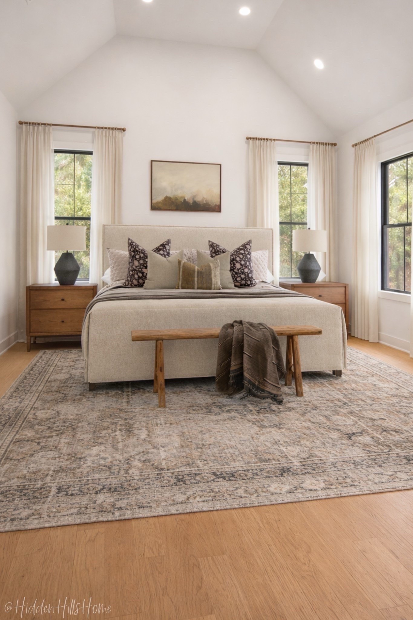 Master bedroom decor ideas, bedroom design, home decor inspiration, bedding, primary bedroom mood board, nightstands, bedroom rug, upholstered bed #bed

#LTKHome #LTKSaleAlert