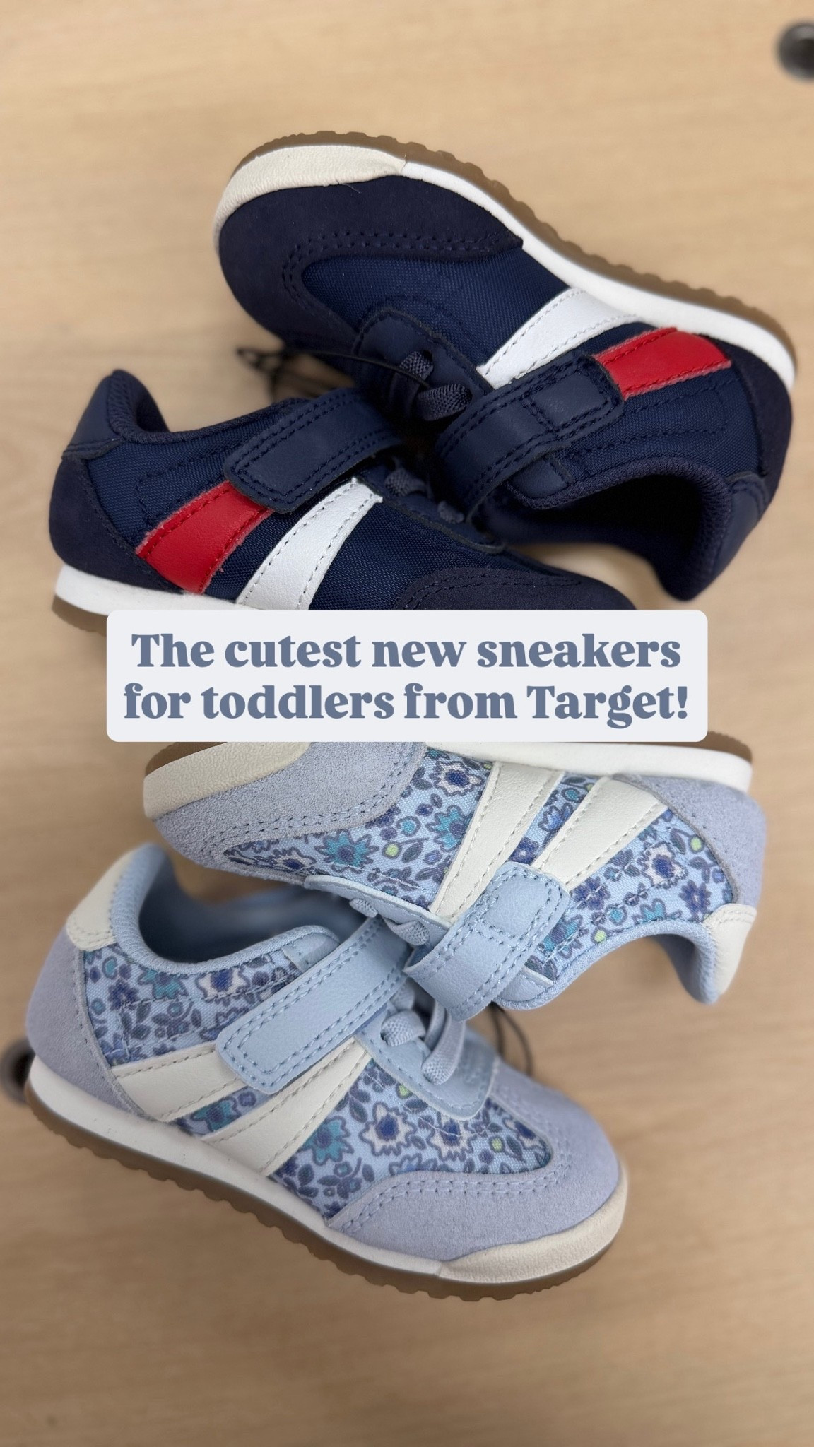 New toddler sneaker alert from Target!! This style just hit and comes in several cute colors, how adorable?!?