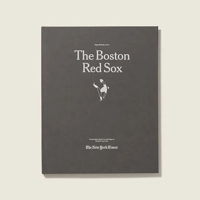New York Times Custom Baseball Book | UncommonGoods