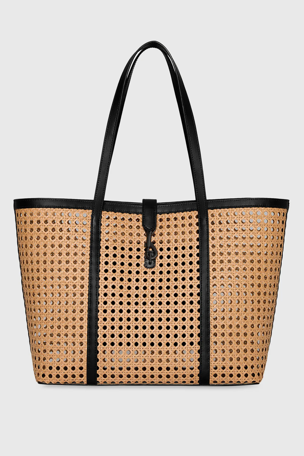Megan Large Tote With Caning | Rebecca Minkoff