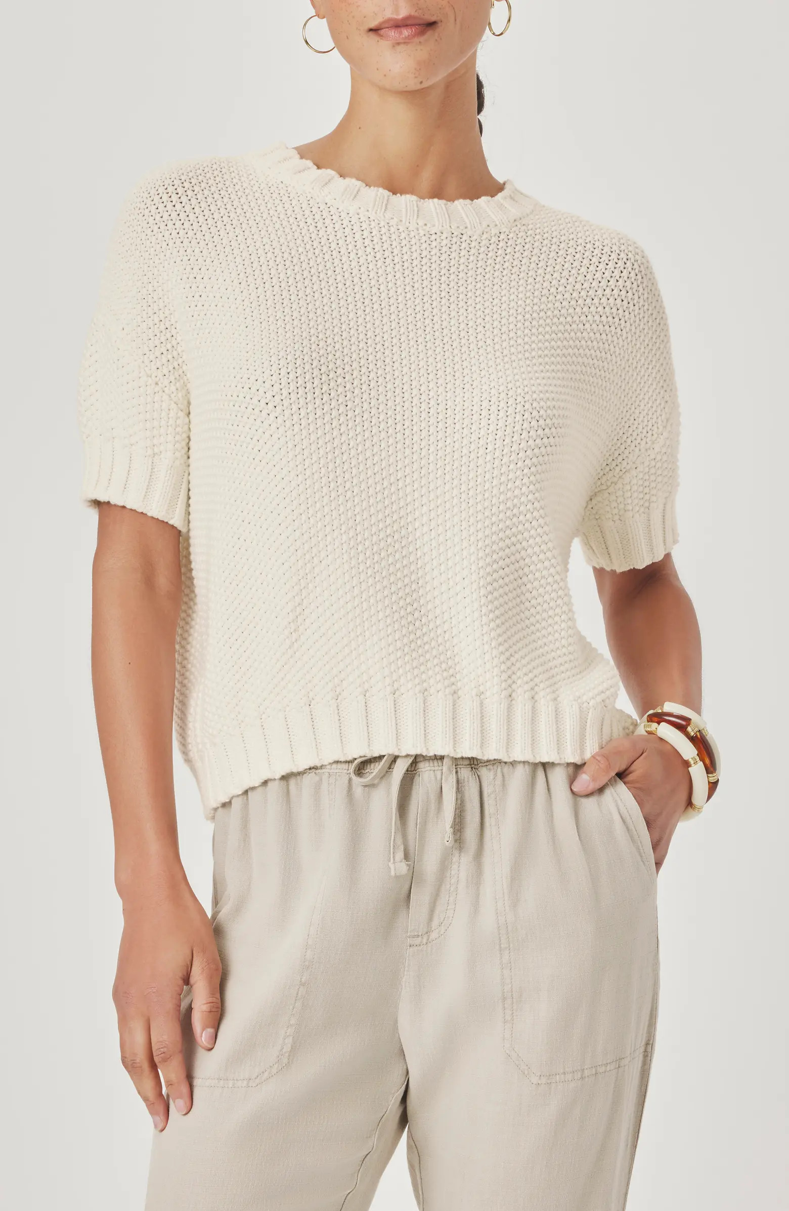 Annmarie Cotton Sweater | Nordstrom