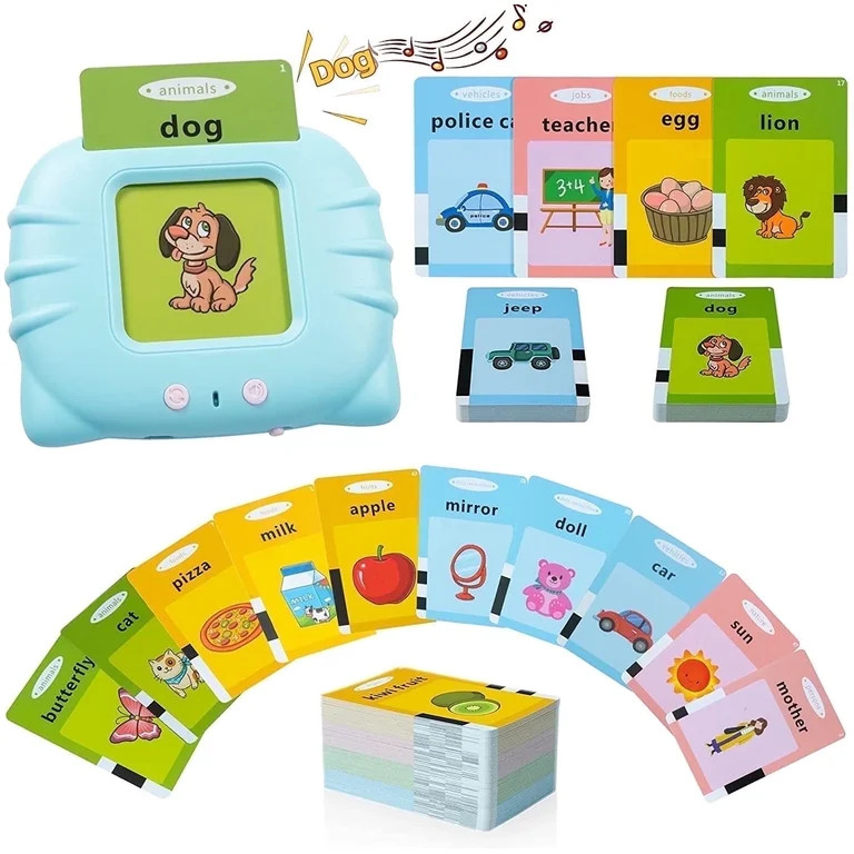 Kidsjoy Talking Flash Cards Learning Toys for Boys Girls, Educational Toys ,Speech Therapy Toys, ... | Walmart (US)