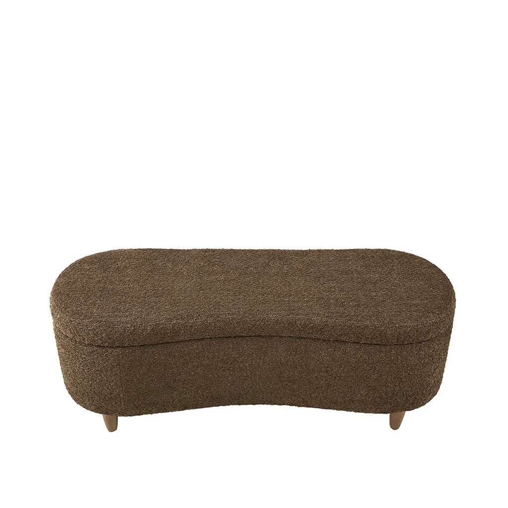 Coron Boucle Flip Top Storage Bench | Wayfair North America