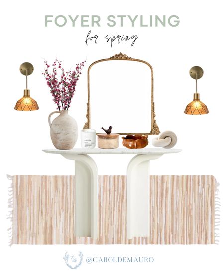 Give your entryway a makeover this season! Welcome your guests with these neutral decor and furniture pieces!
#springrefresh #foyerstyling #modernhome #designtips

#LTKSeasonal #LTKhome #LTKstyletip
