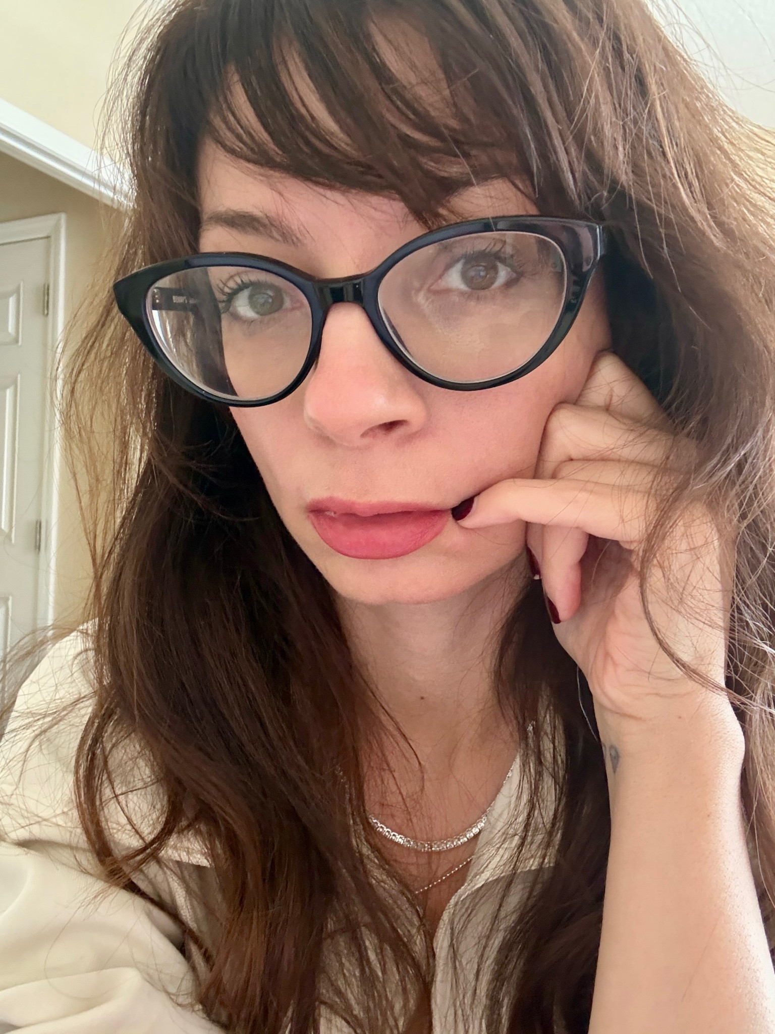 Rarely do I show off my glasses but they deserve a moment. 🤓

#LTKOver40