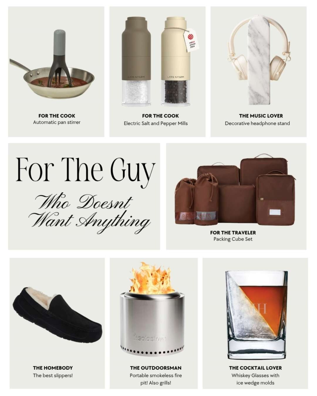 Gift ideas for men that are hard to shop for! Gifts for your dad, gift for dad, gift for husband, gift for father, parent gift ideas, in-law gift guide, gifts for guys, mens gift guide 

 

#LTKMens #LTKHoliday #LTKGiftGuide