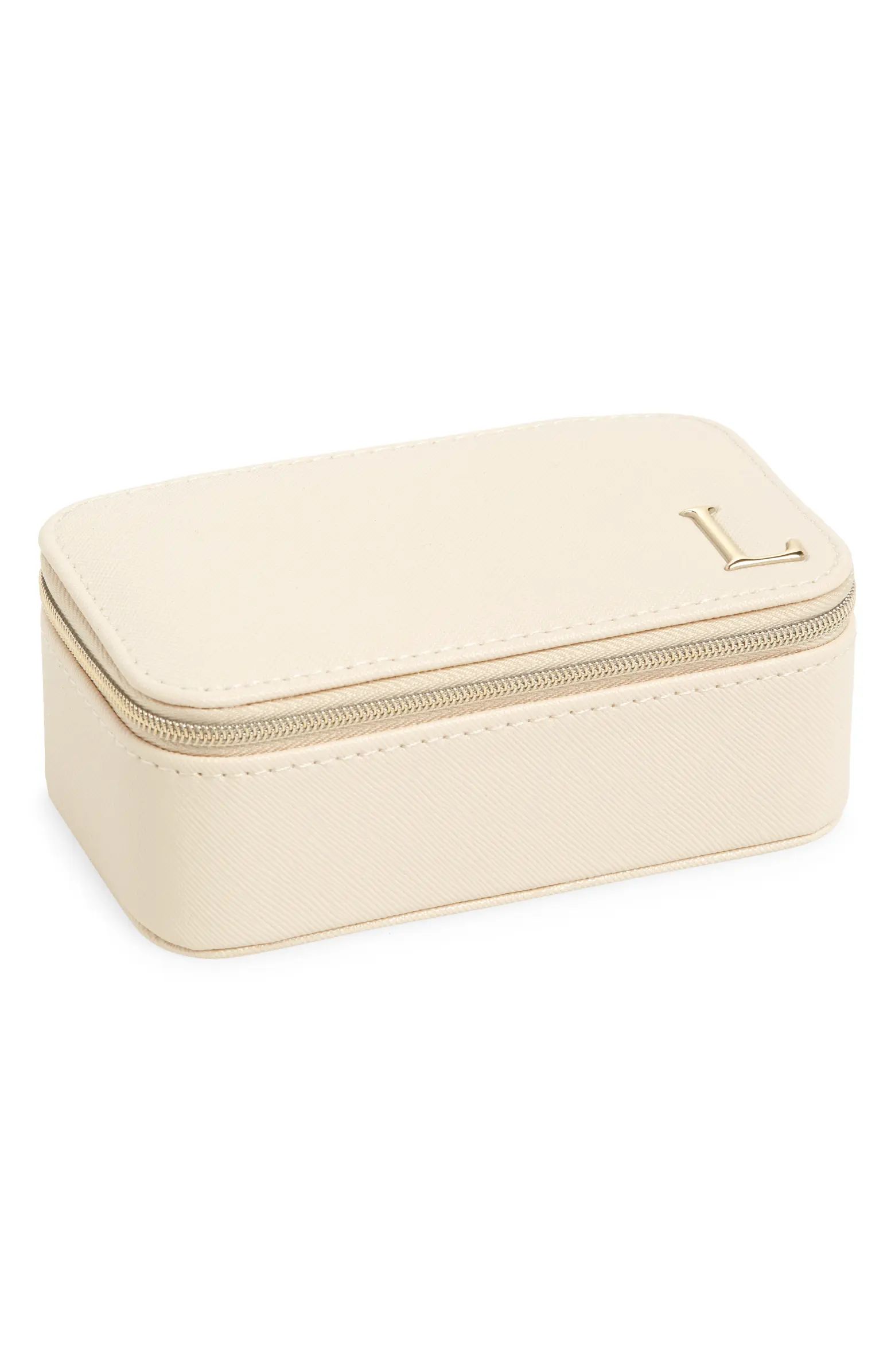 Nordstrom Initial Rectangular Jewelry Box | Nordstrom | Nordstrom