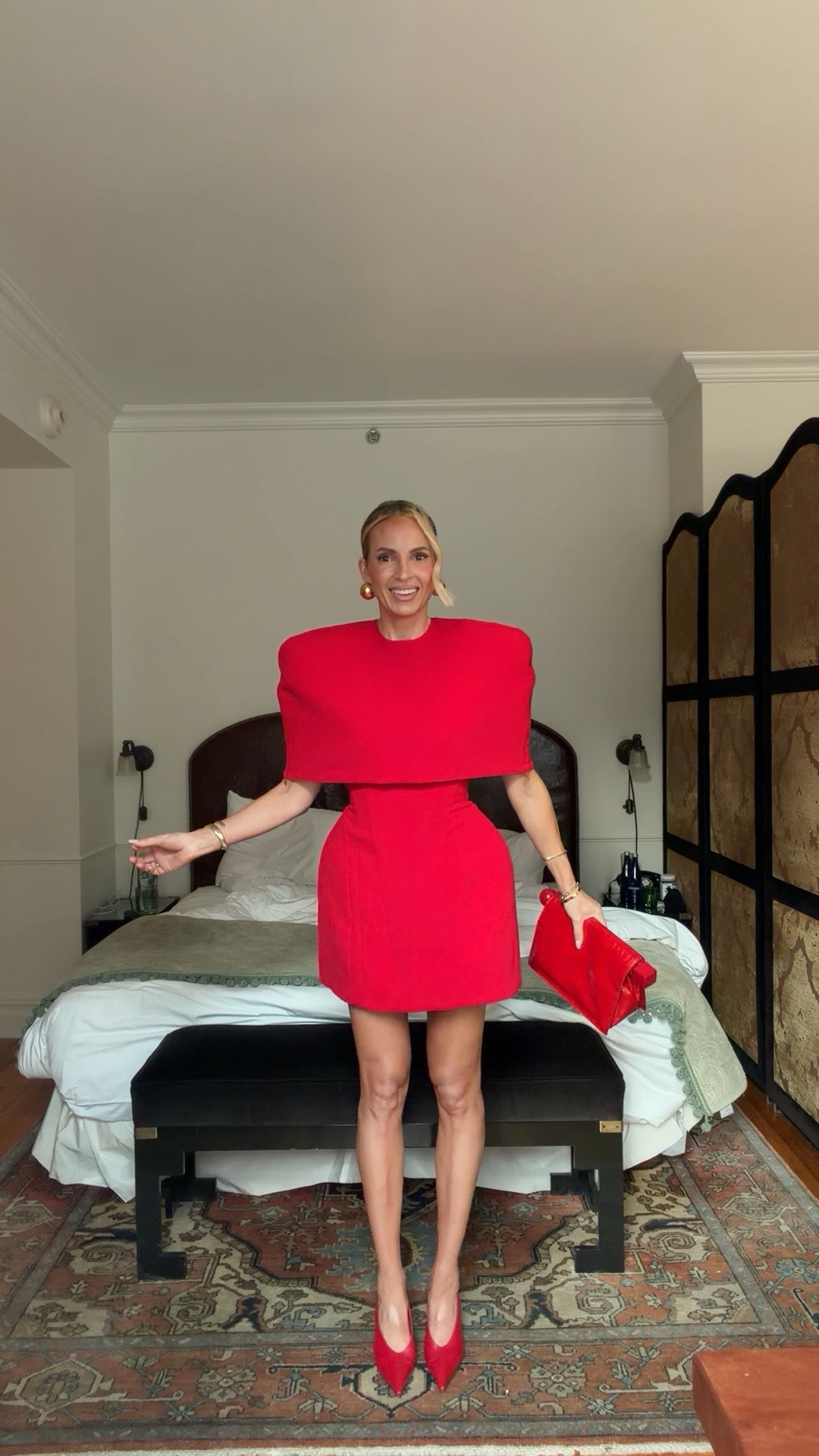 So sadly, I can’t find the dress to link, but I linked my favorite Balykina pieces! The dress that I’m wearing is called the Ava dress and the Cape is made from Balykina  as well. ￼

#LTKNYFW #LTKTravel #LTKootd