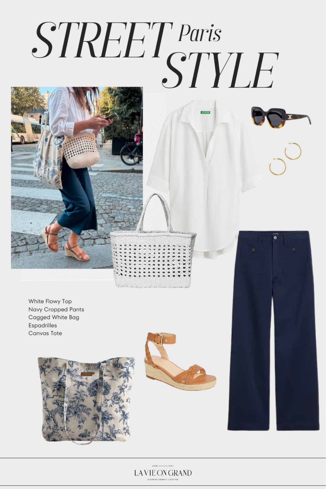 Paris street style inspiration 
Summer Outfit 
What to wear 

#LTKStyleTip #LTKSeasonal #LTKOver40