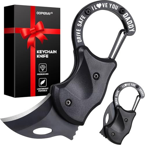 OOPERAY Gifts for Dad Fathers Day, Fathers Day Dad Gifts, EDC Box Cutter for Camping Hiking Fishing, Birthday Gift Ideas for Daddy, EDC Tool Gift from Daughter Son | Amazon (US)