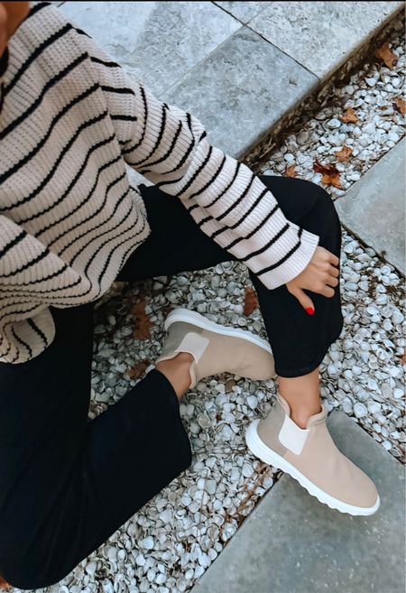 Cute and comfy @heydude booties from @dsw so light and comfy, great for this time of the year. Size up if in between sizes #mydsw #ad

#LTKstyletip #LTKover40