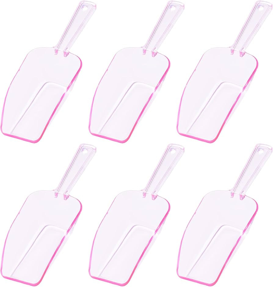 Ice Scoop Candy Buffet Containers Scoopers, Hmxpls Pink Plastic Scoop for Popcorn Cookie Candy Bu... | Amazon (US)