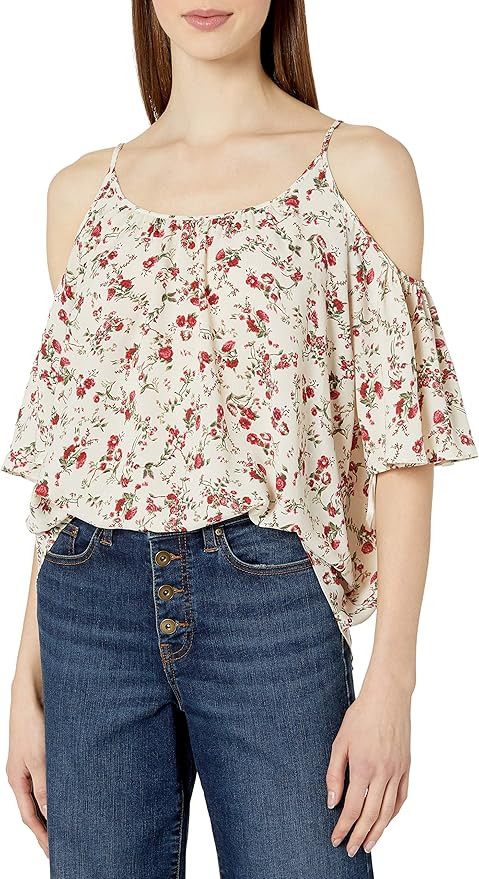 French Connection Women's Anastasia Ditsy Polly Plains Top | Amazon (US)