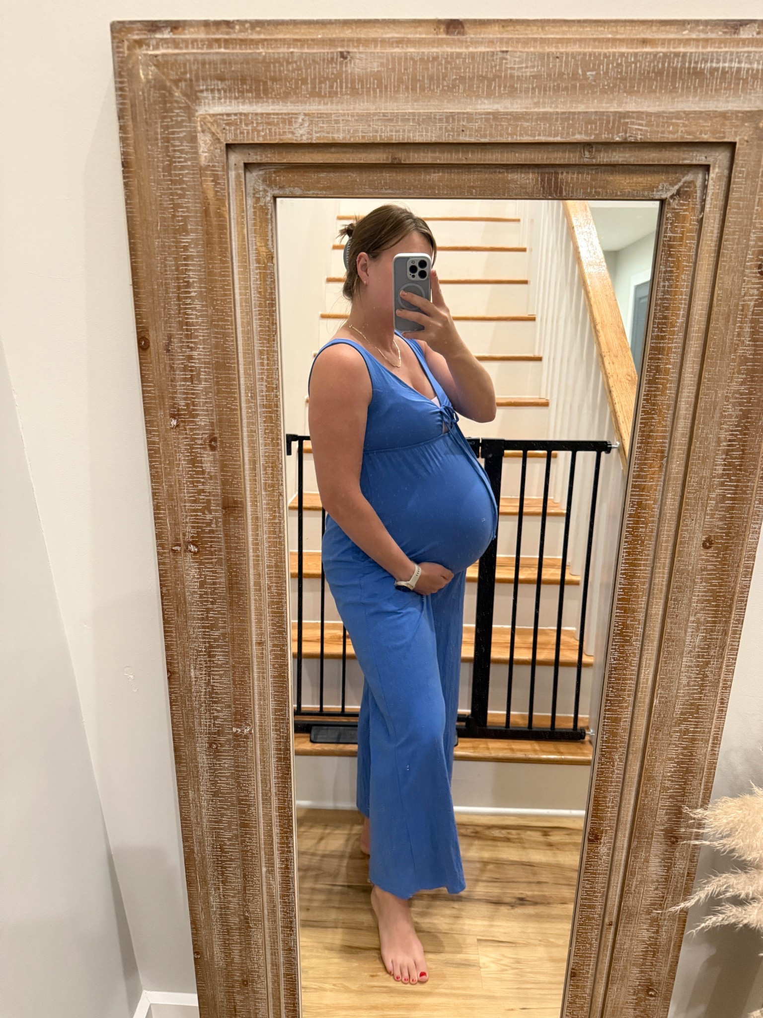 Bump friendly romper. I’m loving the color and material. Lightweight and breathable for summer pregnancies  

#LTKBump #LTKStyleTip #LTKBaby