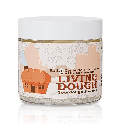 Living Dough Italian Sourdough Starter – Active Organic, Live Culture for Artisanal Baking: Bread, Pizza, Waffles, Pancakes & More | Target