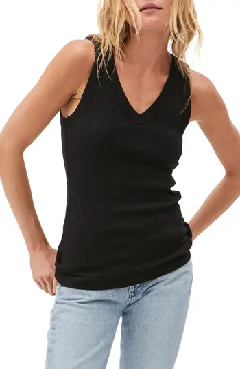 Maya Cotton V-Neck Tank | Nordstrom