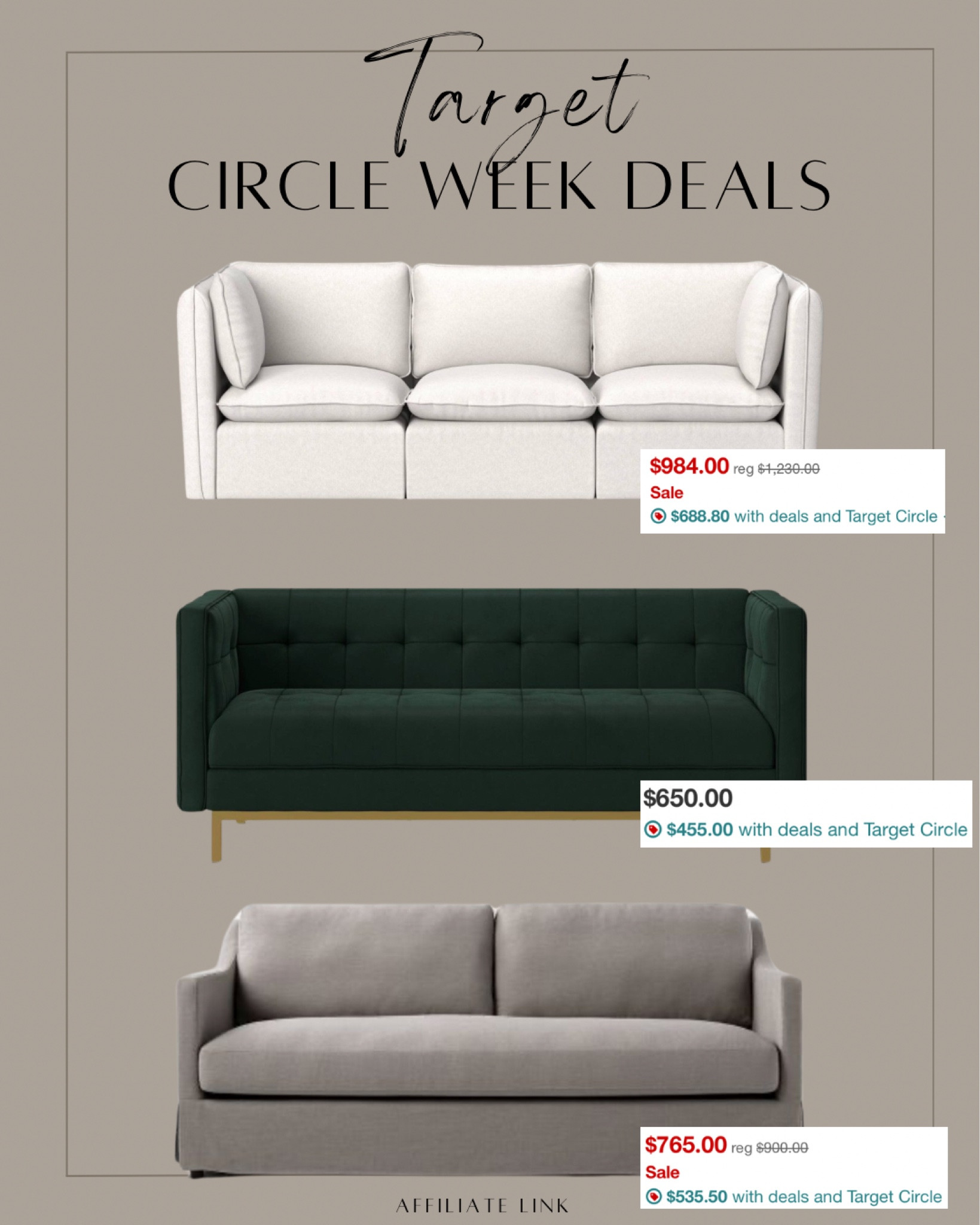 Target circle week deals

#LTKSaleAlert