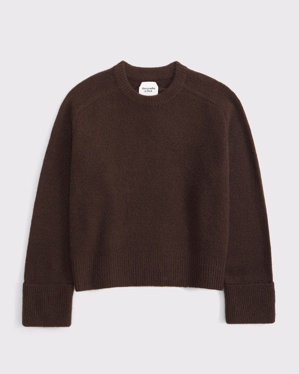 The A&F Madeline Crew Sweater | Abercrombie & Fitch (US)
