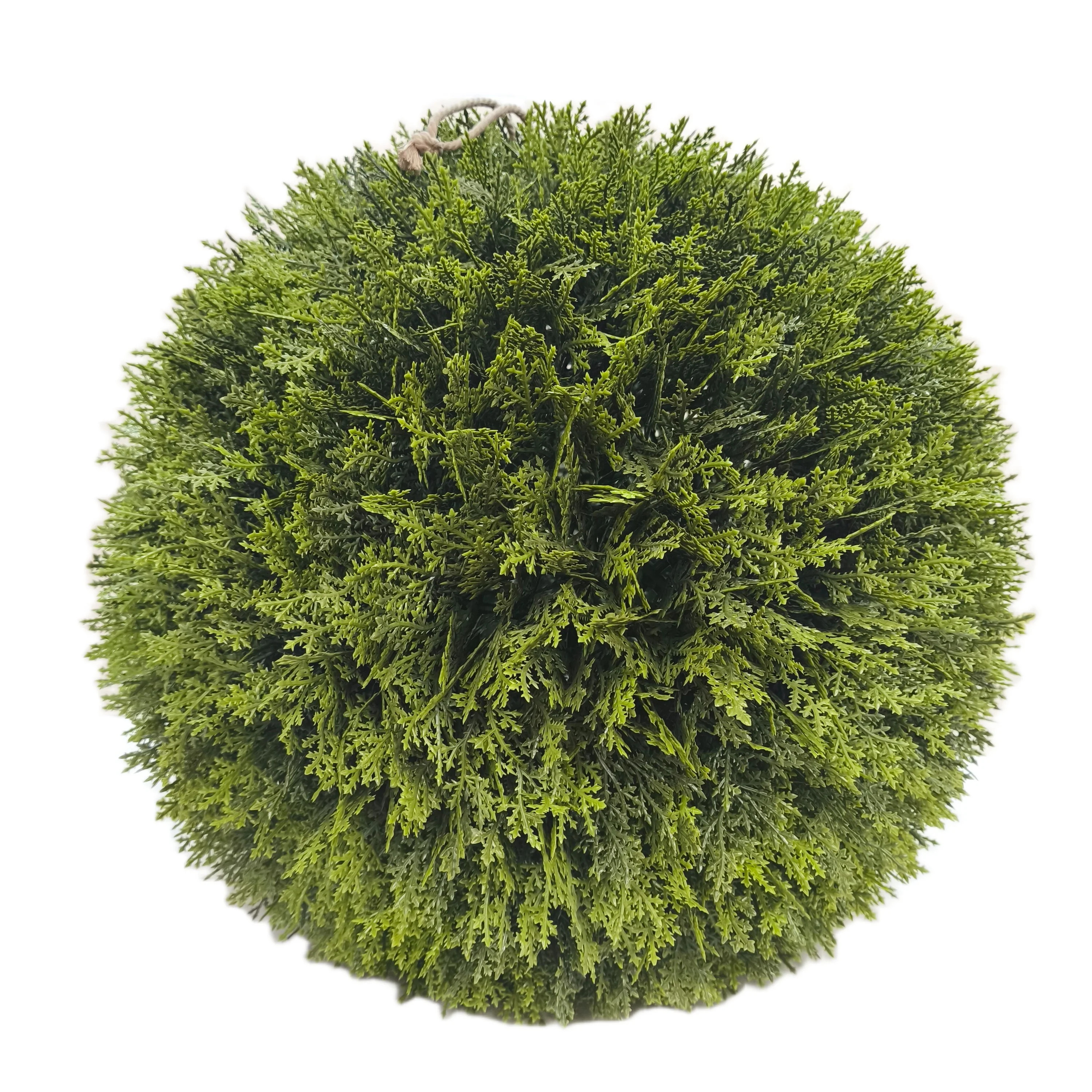 My Texas House 21" Artificial Evergreen Cyprus Ball | Walmart (US)