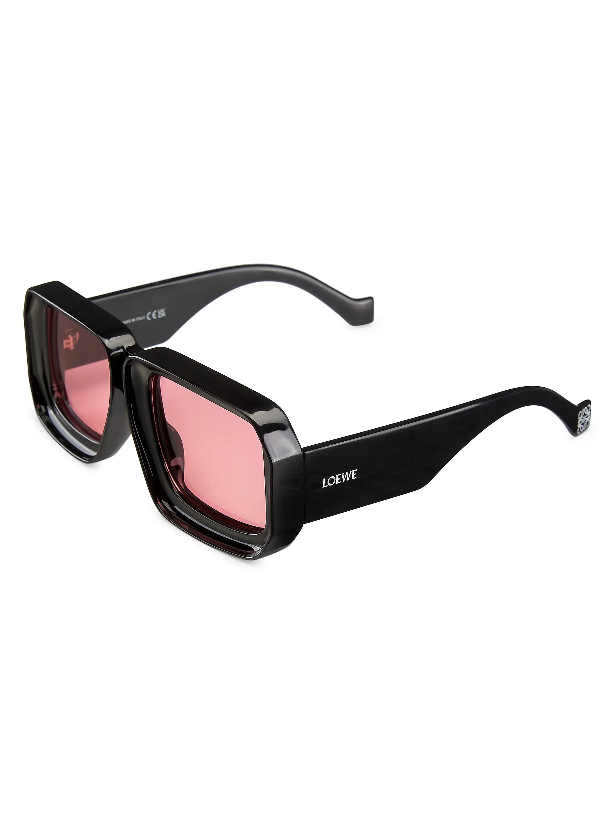Shop LOEWE LOEWE x Paula's Ibiza 56MM Square Sunglasses | Saks Fifth Avenue | Saks Fifth Avenue
