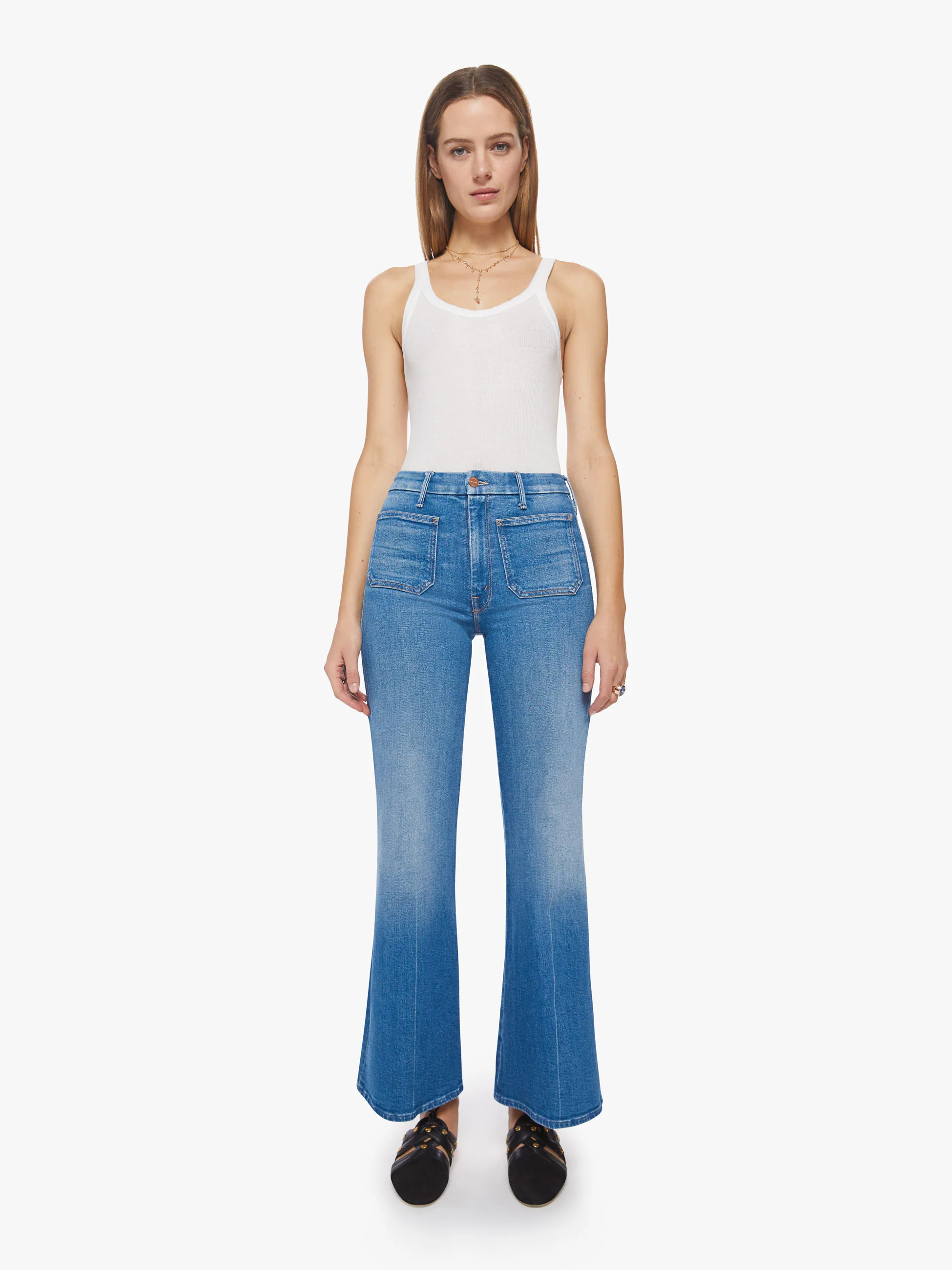 The Patch Pocket Roller | Mother Denim