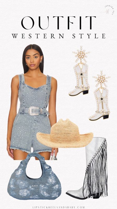 Outfit idea, country concert outfit, festival outfit, rodeo outfit, western style, western outfit 

#LTKfindsunder100