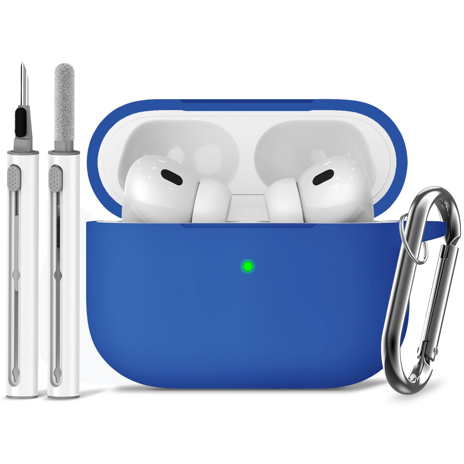 AirPods Pro Case Cover with Cleaner Kit - Soft Silicone Protective Case for Apple AirPods Pro 2nd... | Amazon (US)