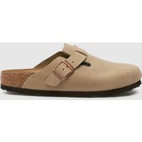 BIRKENSTOCK boston narrow fit clog sandals in brown | Schuh