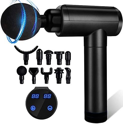 Massage Gun, Muscle Therapy Gun for Athletes, Deep Tissue Percussion Body Muscle Massager with 30... | Amazon (US)