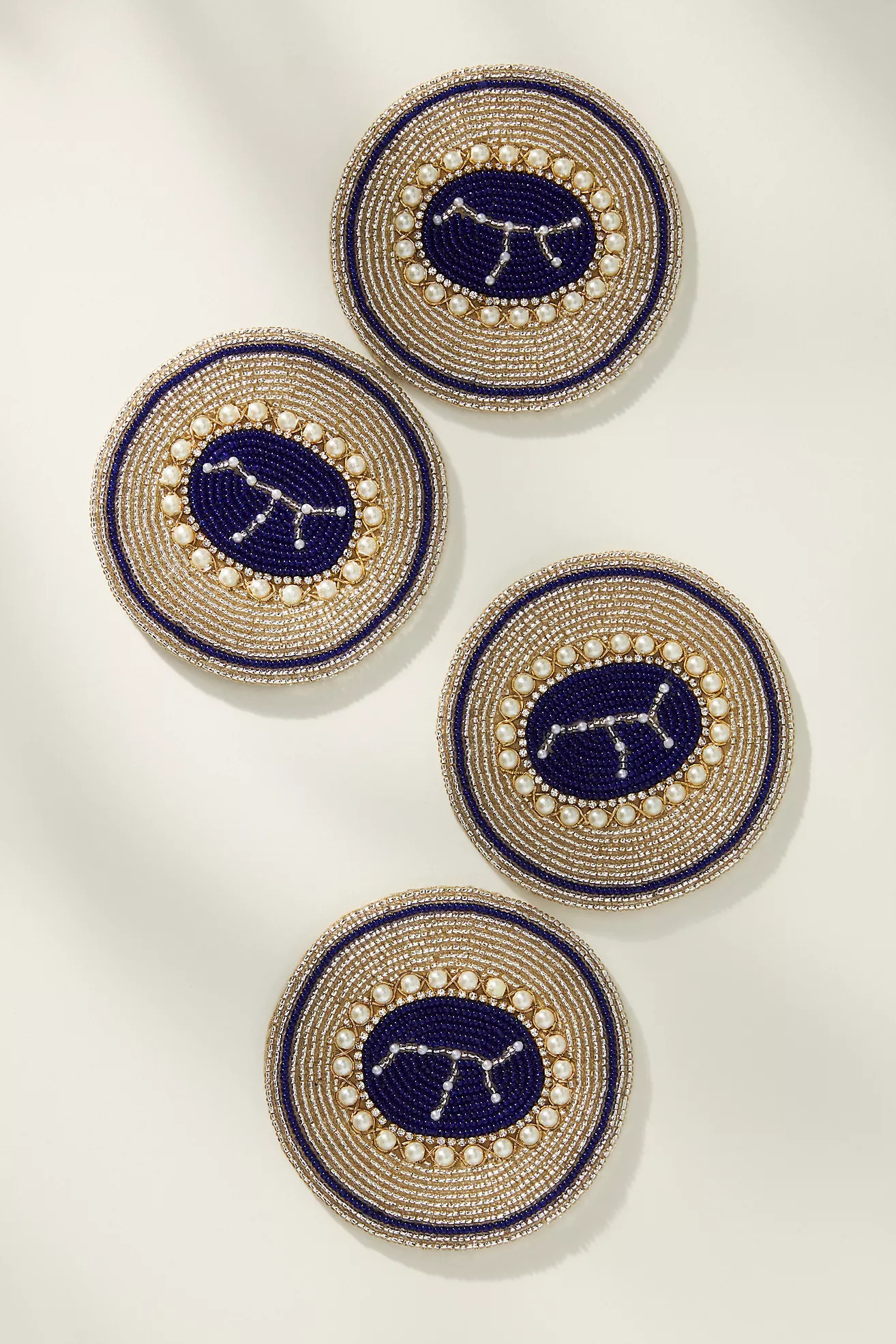Joanna Buchanan Zodiac Coasters, Set of 4 | Anthropologie (US)