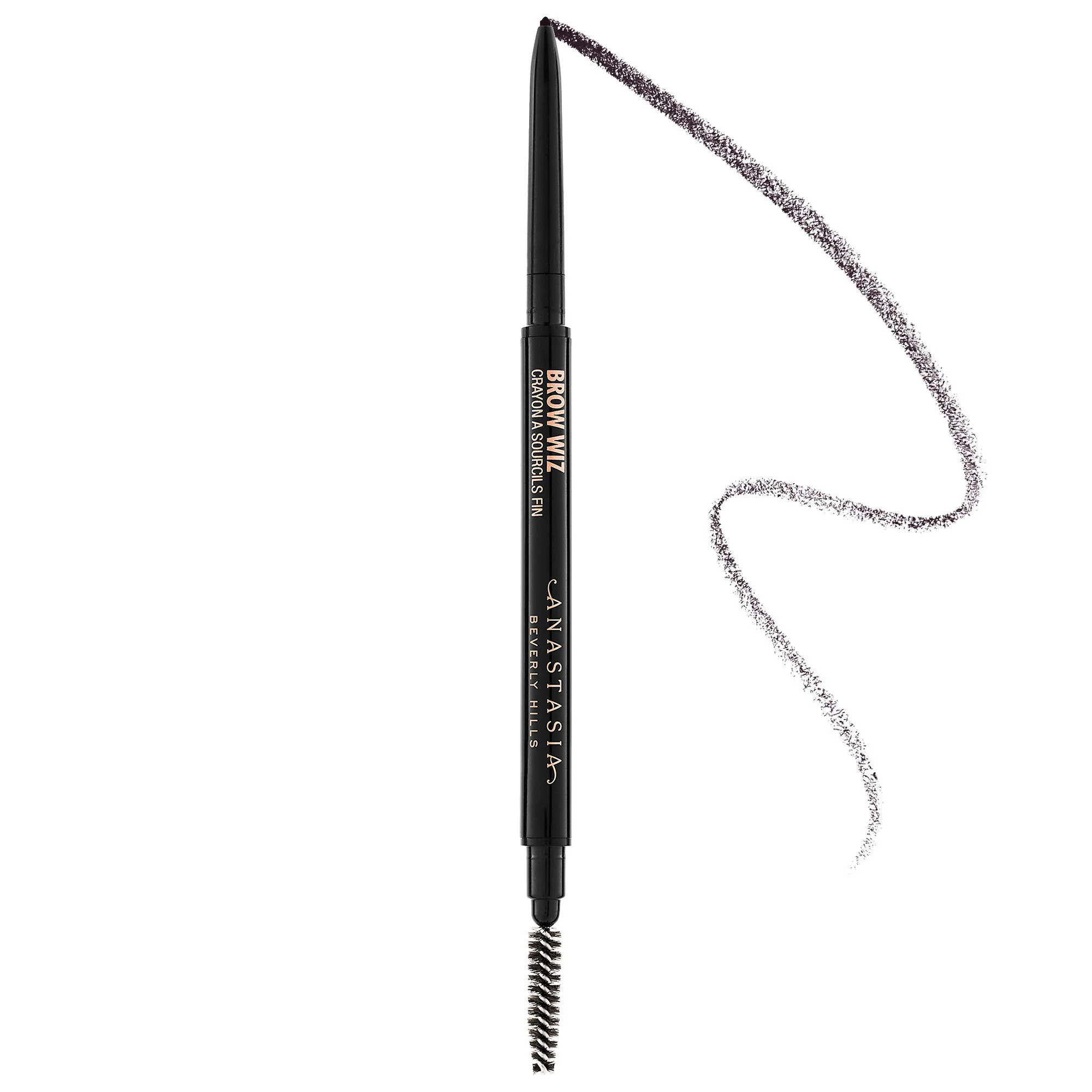 Anastasia Beverly Hills Brow Wiz® Ultra-Slim Precision Brow Pencil Ebony 0.003 oz/ 0.085 g | Sephora (CA)