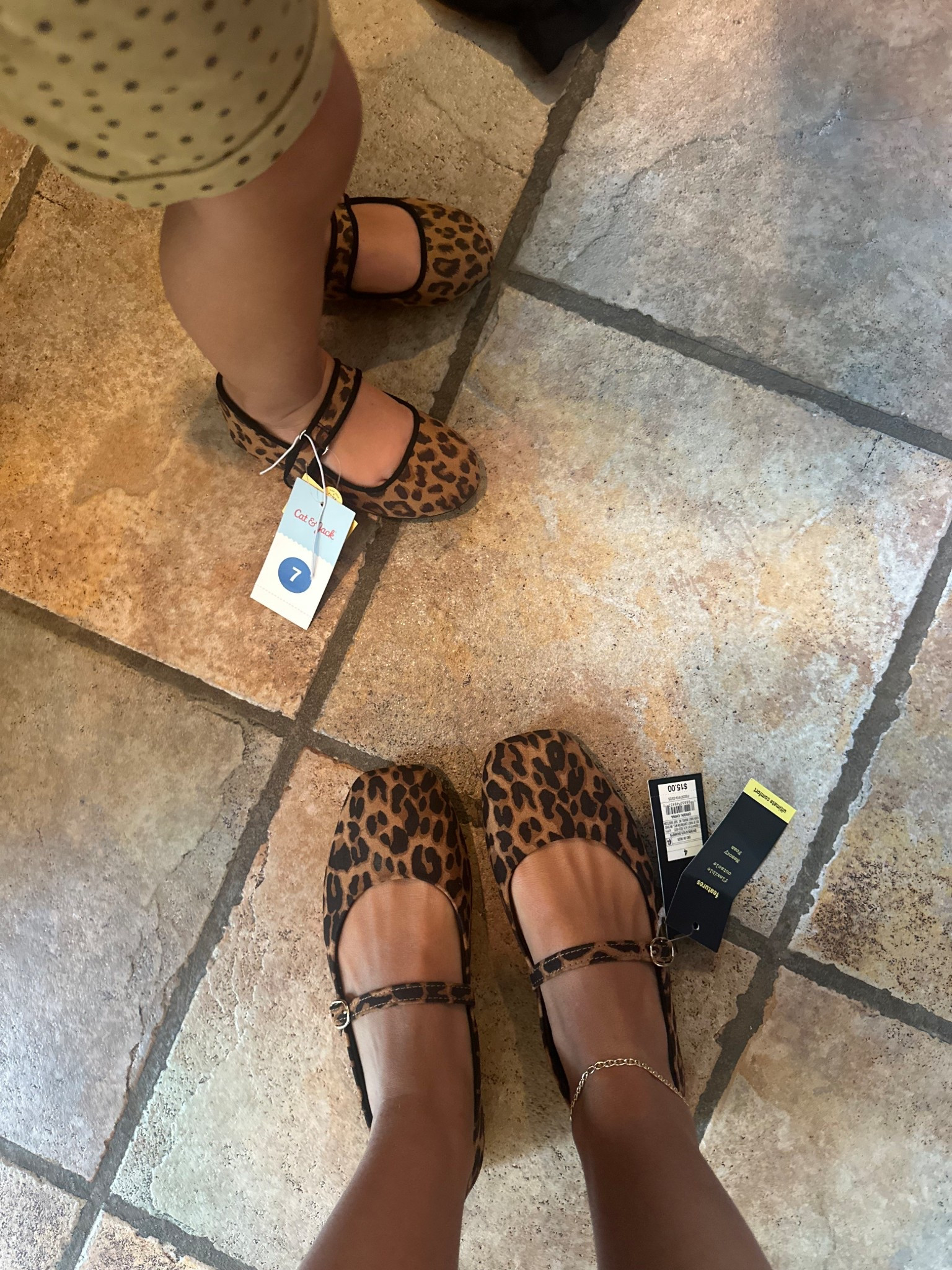 Matching flats! Toddler and adult