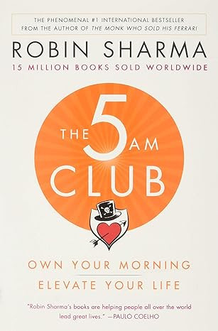 The 5AM Club: Own Your Morning. Elevate Your Life.      Paperback – Illustrated, January 7, 202... | Amazon (US)