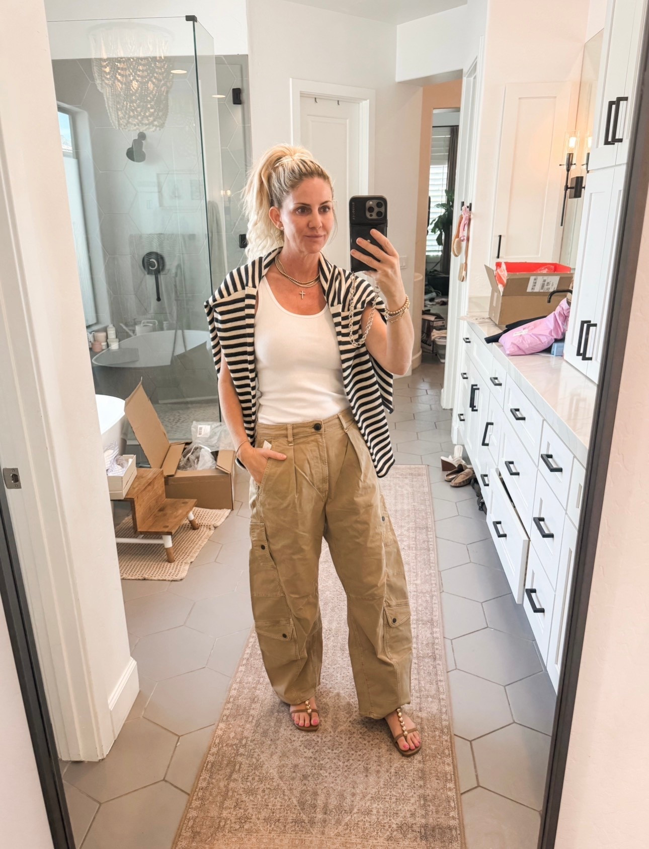 Everyday casual flight pants ✈️ 

I’m 5’7” wearing a size 26 - fit tts

#LTKootd #LTKSeasonal #LTKOver40