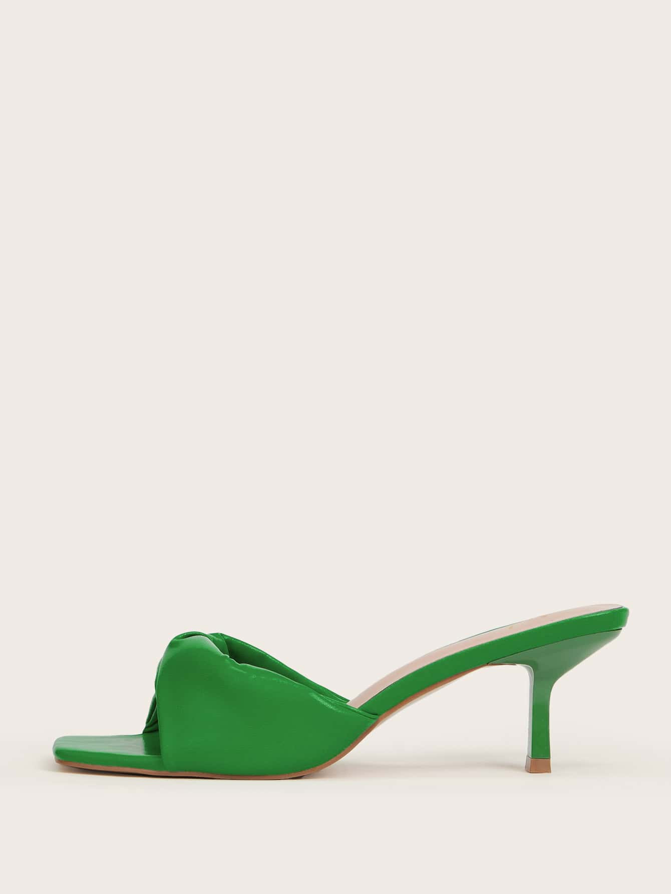 Stiletto Heeled Mule Sandals
   
      SKU: sx2112104164189259
          (1000+ Reviews)    US$24... | SHEIN