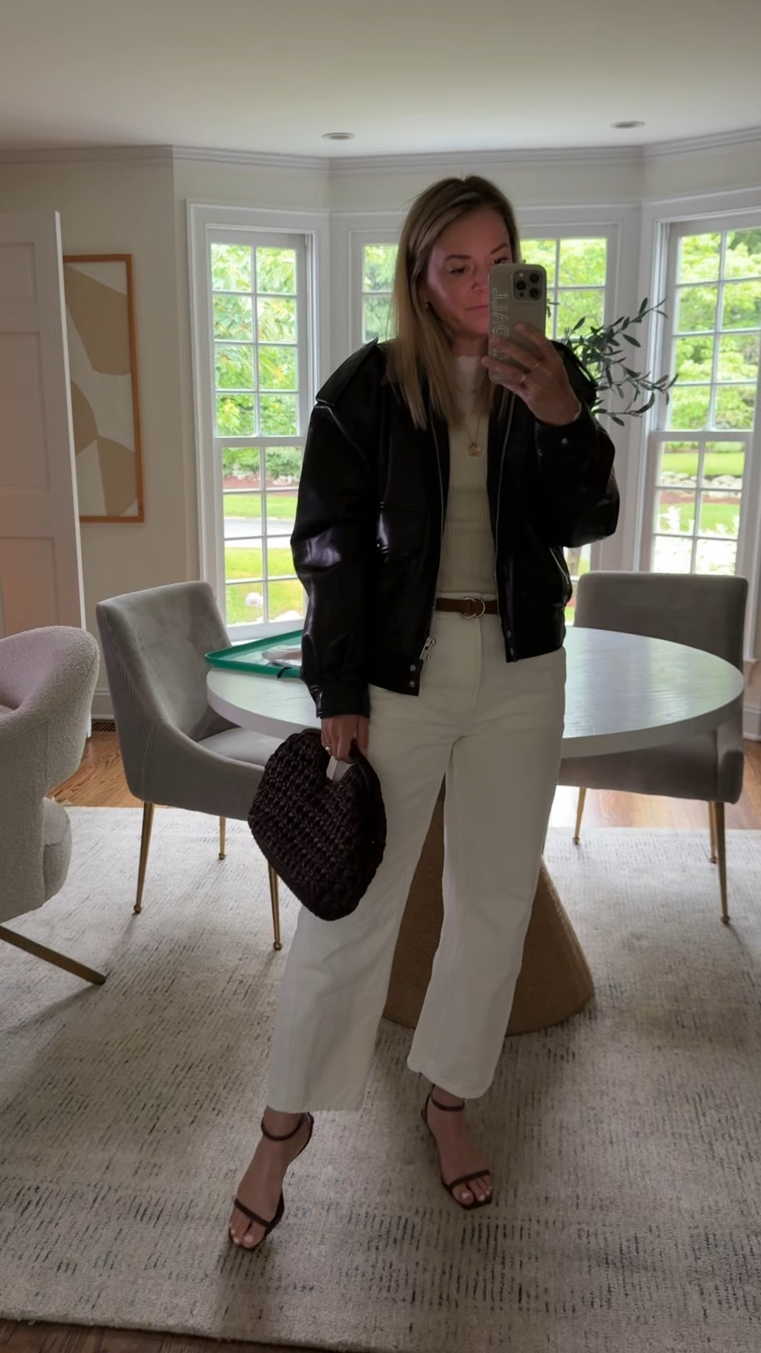 Rainy night outfit for dinner with the girls.

#LTKgrwm